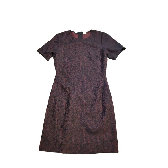 Wilfred Lace fitted Dress Medium back Zip - Picture 1 of 7